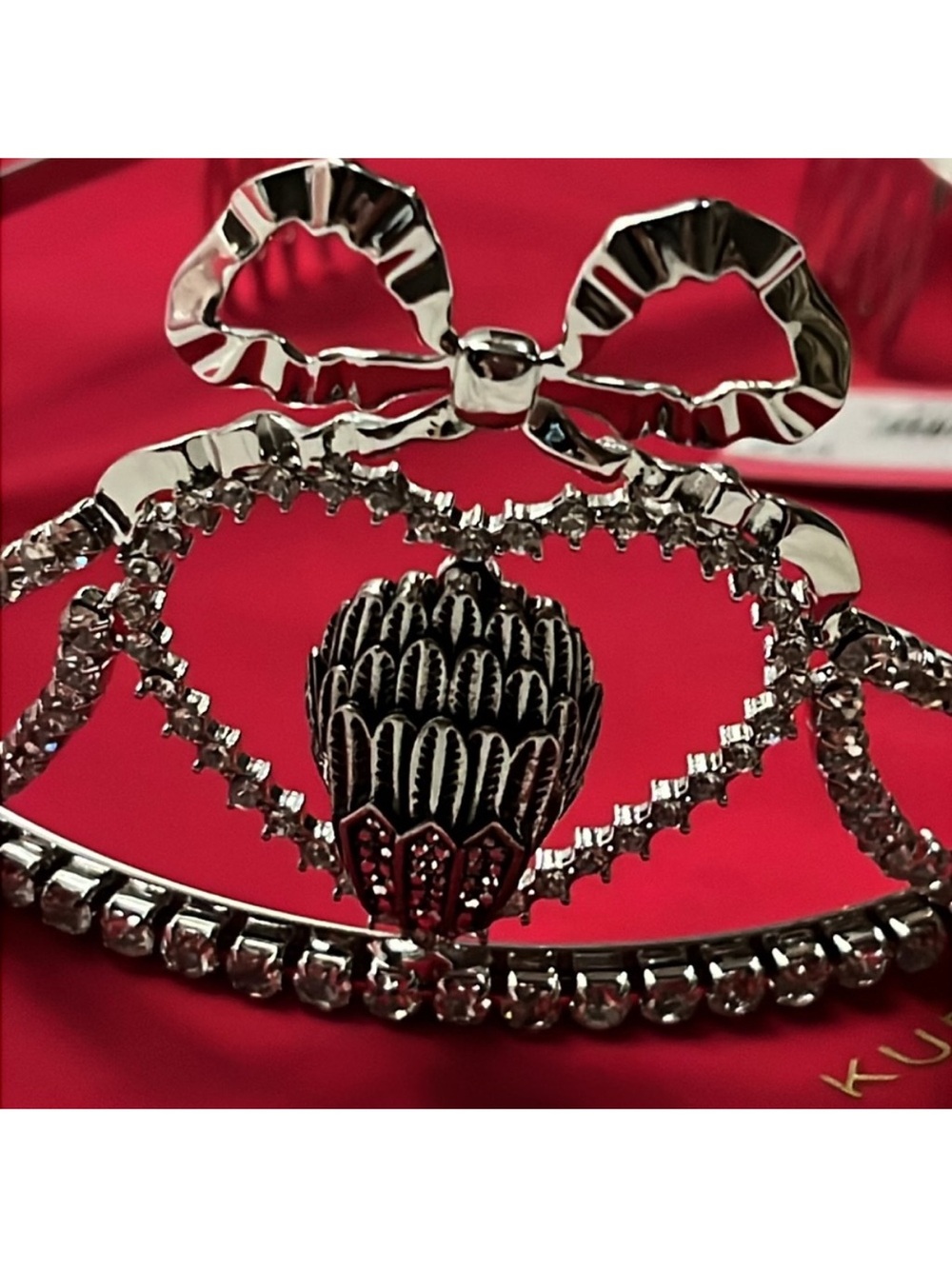 Kurt Geiger Eagle Tiara Crystal Cubic Zirconia NWT - Picture 9 of 12